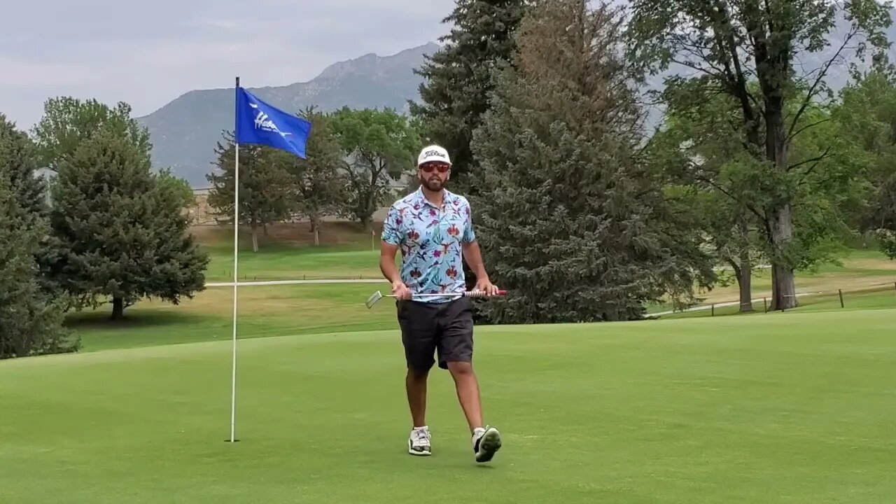 Can I get a new PR on an Air Force Base golf course? Part 1, 18 hole Course Vlog. Hubbard Golf Couse