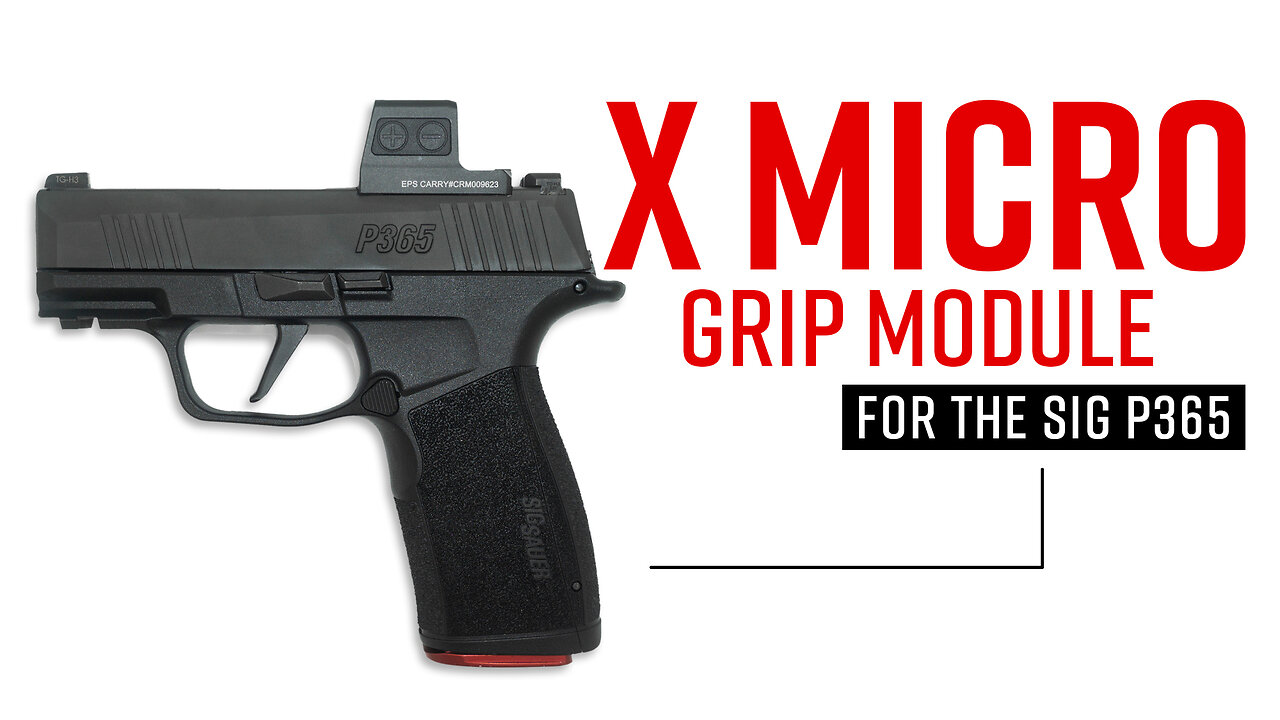 The P365 X Micro Grip Module