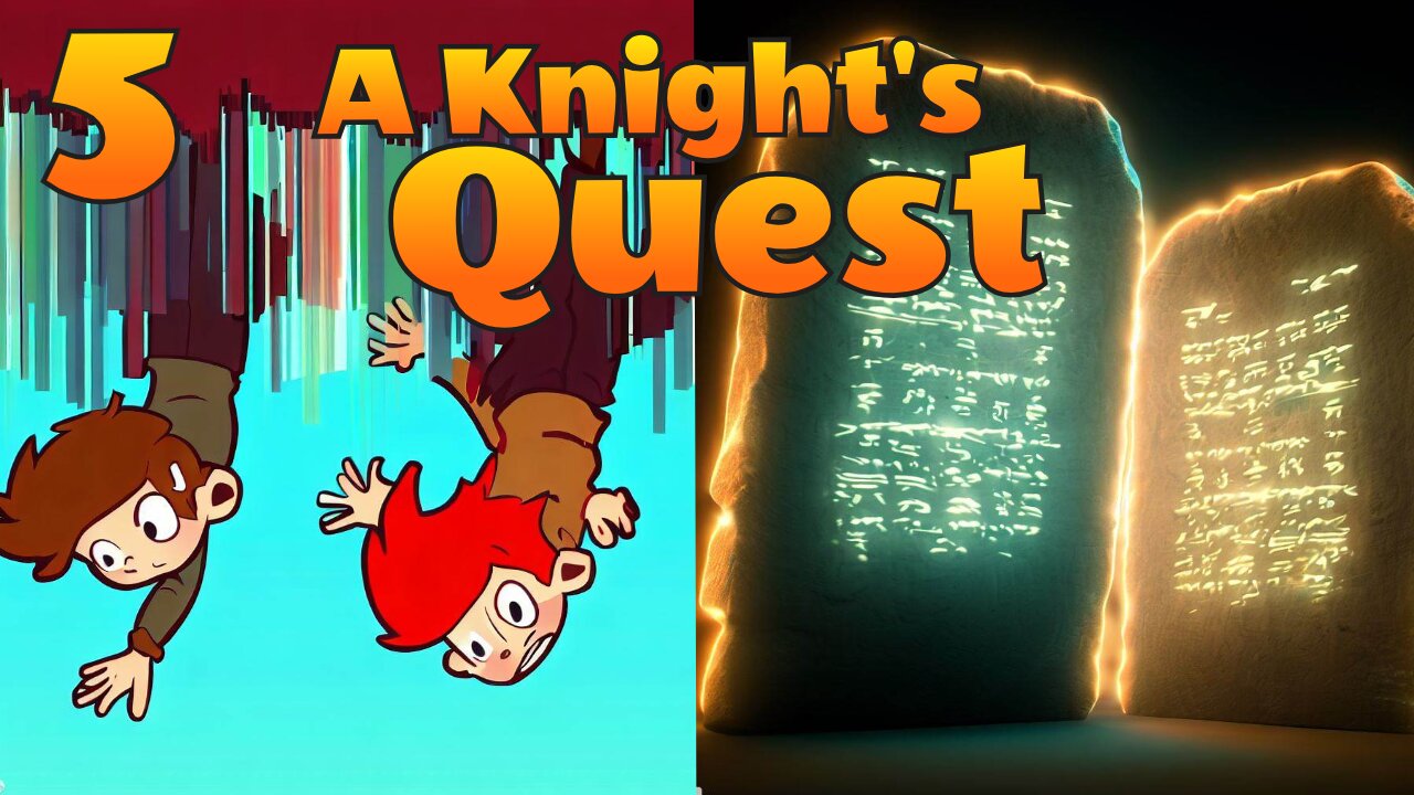 Moving Past the Crash and Discussing the First Two Commandments While Playing A Knight's Quest