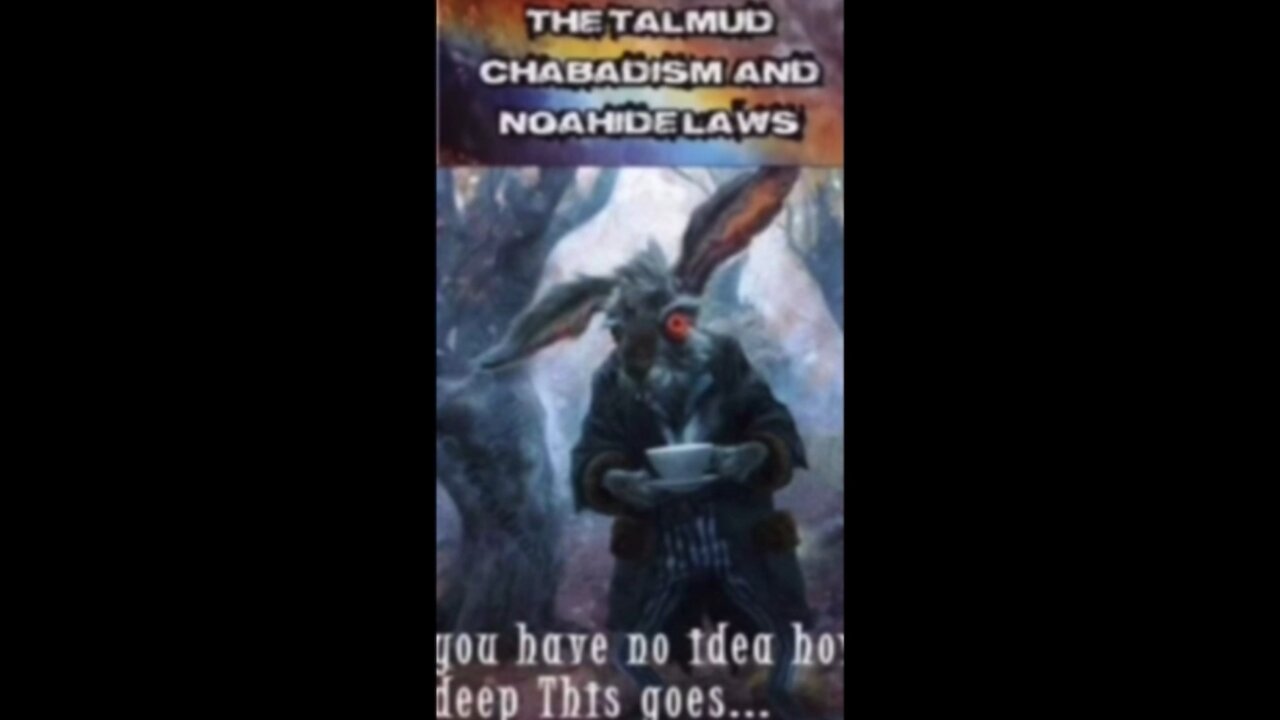 Noahide! Don't be fooled! Under the Guise of Violent Criminals The Guillotines Will Be Used With Talmud, Chabadism, and Noahide Laws!