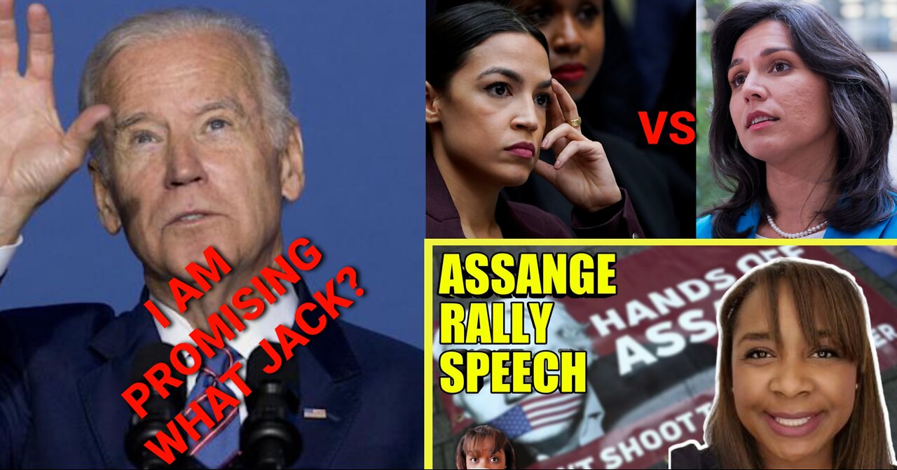 AOC Angry At Protestors & Tulsi, Biden Promises Abortion Rights, Sabby Sabs Interview