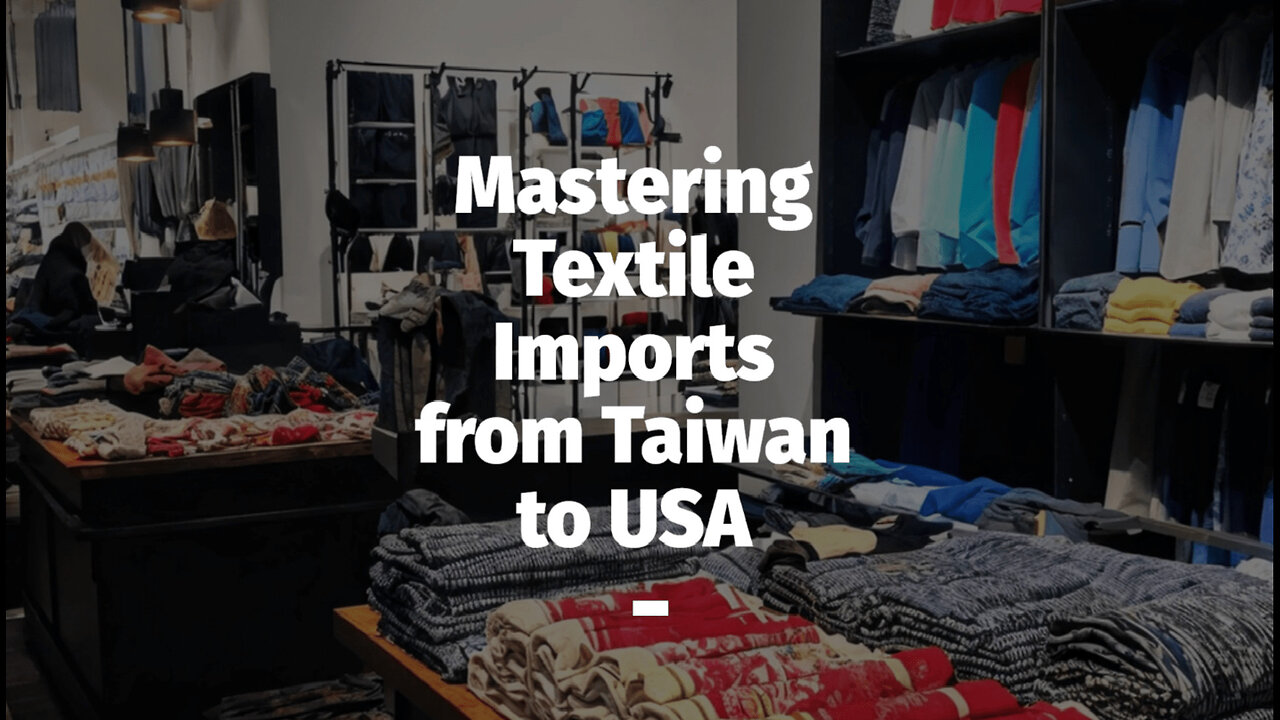 Mastering the Art of Importing Textiles: Your Guide to Success