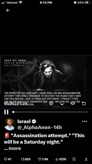 "Assassination attempt." "This will be a Saturday night." "I will supply a very special weapon to