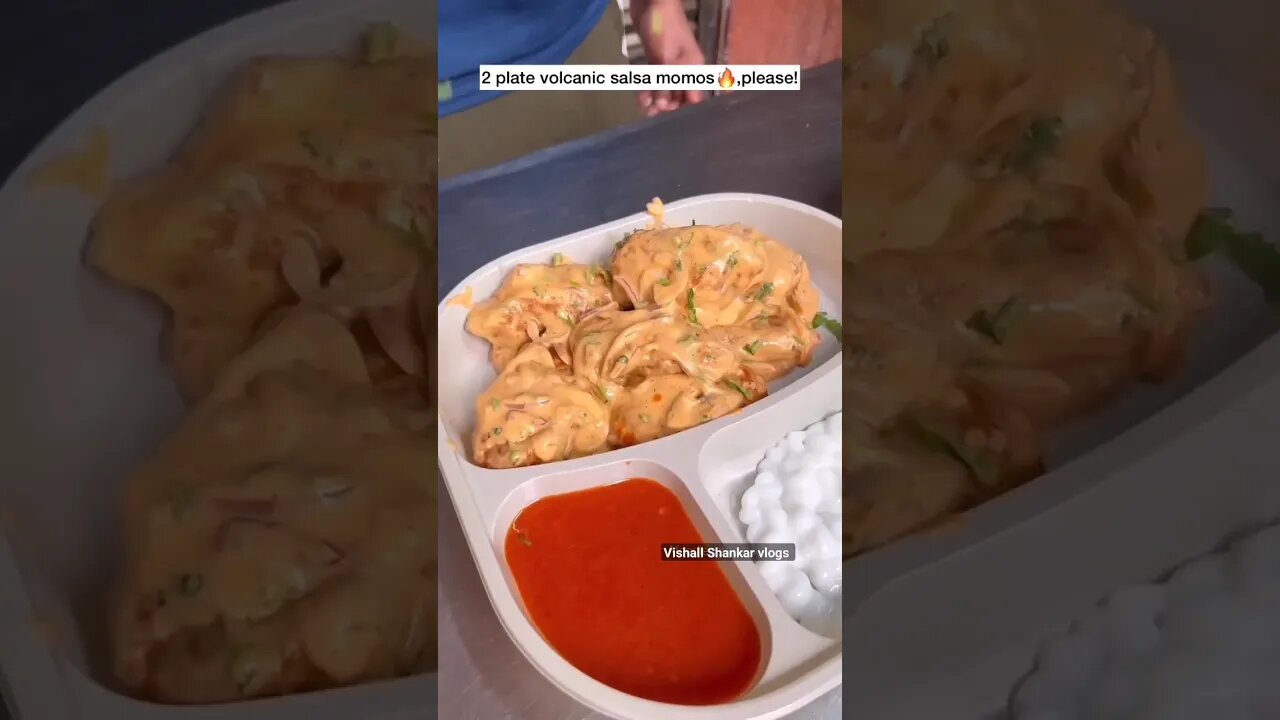 Momos 😍 #foodvlog #momos #streetfood