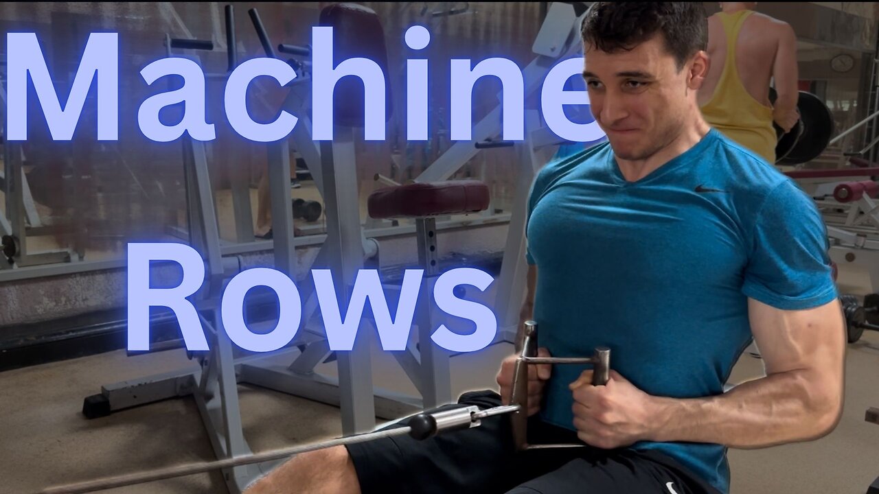 Machine Rows Technique For Crazy Back Development