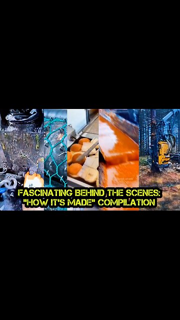 Fascinating Behind the Scenes:"How It's Made" Compilation