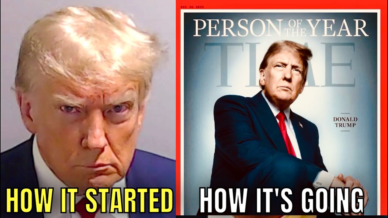 TRUMP is TIME’S PERSON of the YEAR!