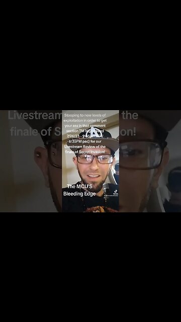 Frank says you should check out our Livestream Review of The Secret Invasion finale tonight!