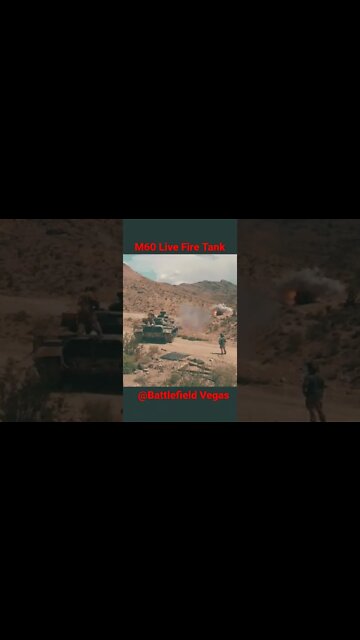 M60 Live Fire Tank Blows Up Car