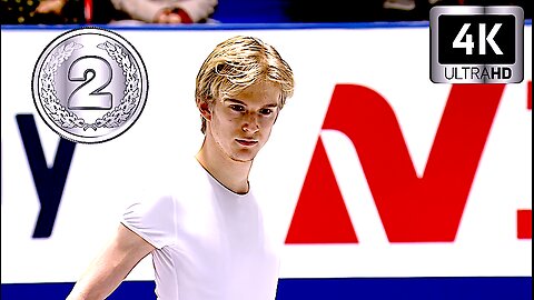 Daniel GRASSL🇮🇹🥈Free Skate 2024 NHK Tokyo Cup (ES.4K)