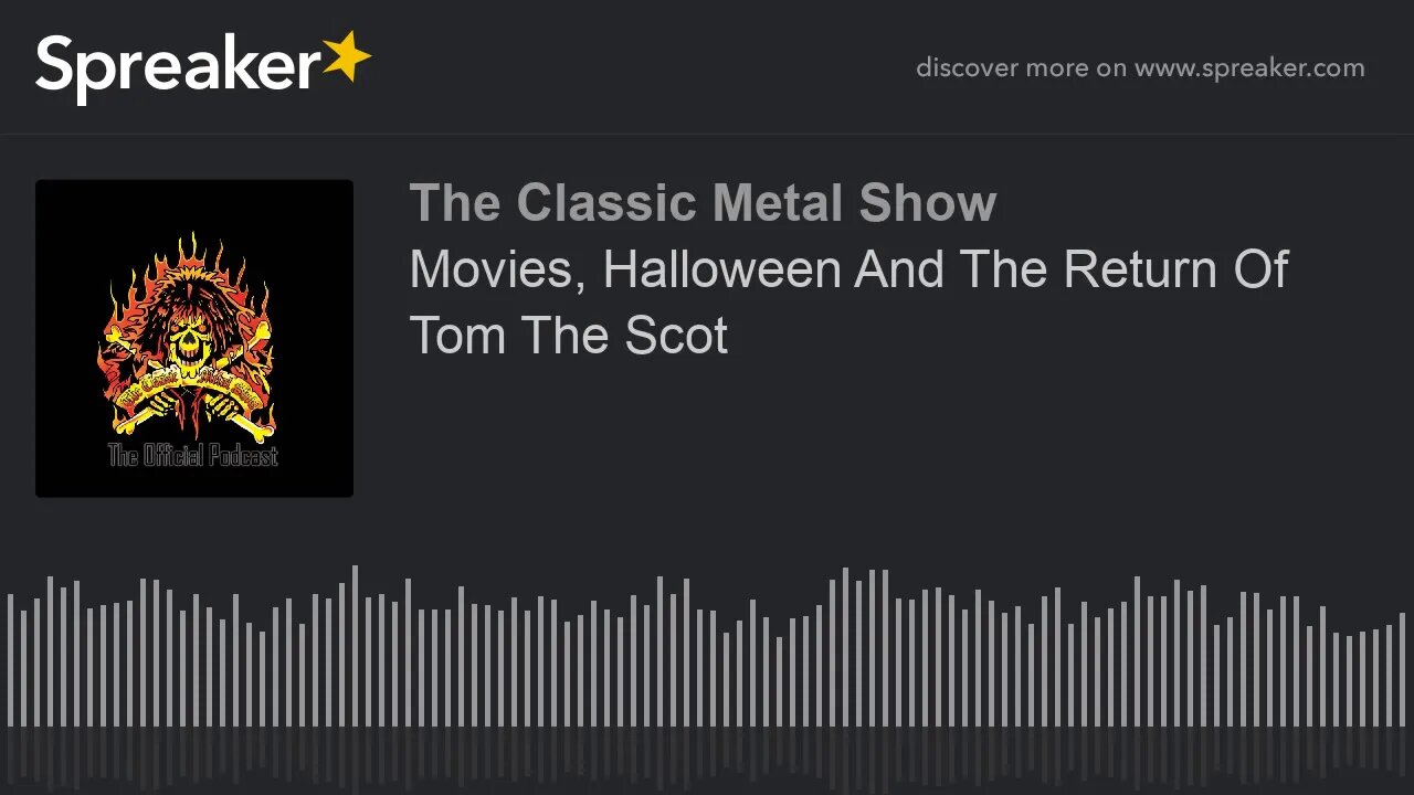 Movies, Halloween And The Return Of Tom The Scot