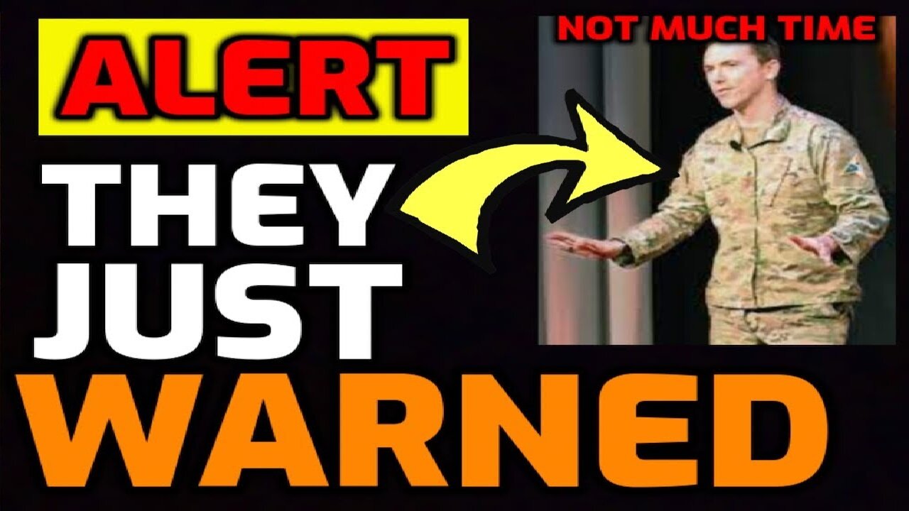 URGENT 🚩 MILITARY JUST WARNED US - IT'S ABOUT TO HAPPEN GET PREPARED NOW! | ( SHTF )