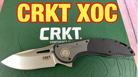 CRKT XOC / Includes Disassembly/ Crazy big/crazy expensive or just Crazy ?