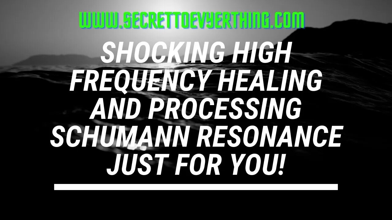 Shocking high frequencies brought in to assist humanity! You can benefit!