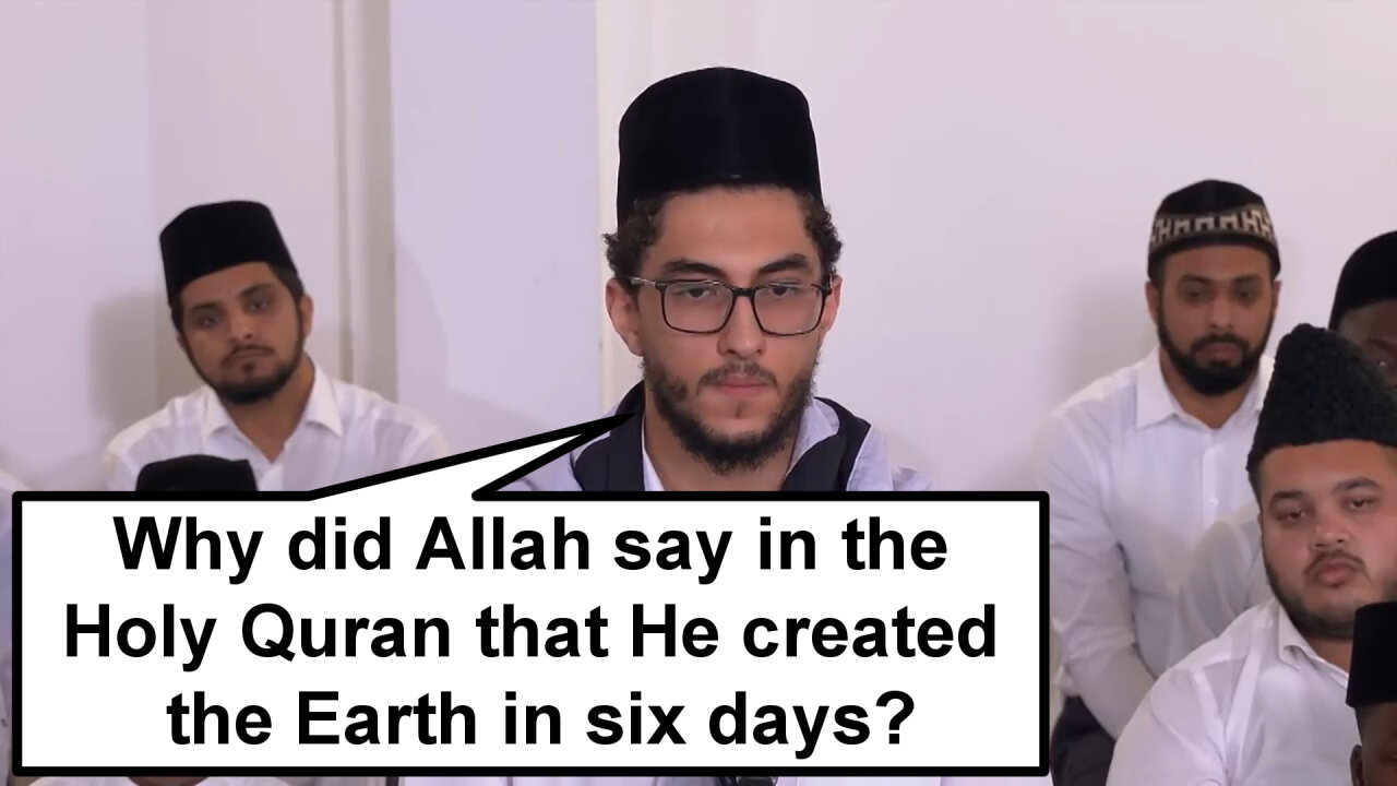 Why did Allah say in the Holy Quran that He created the Earth in six days?