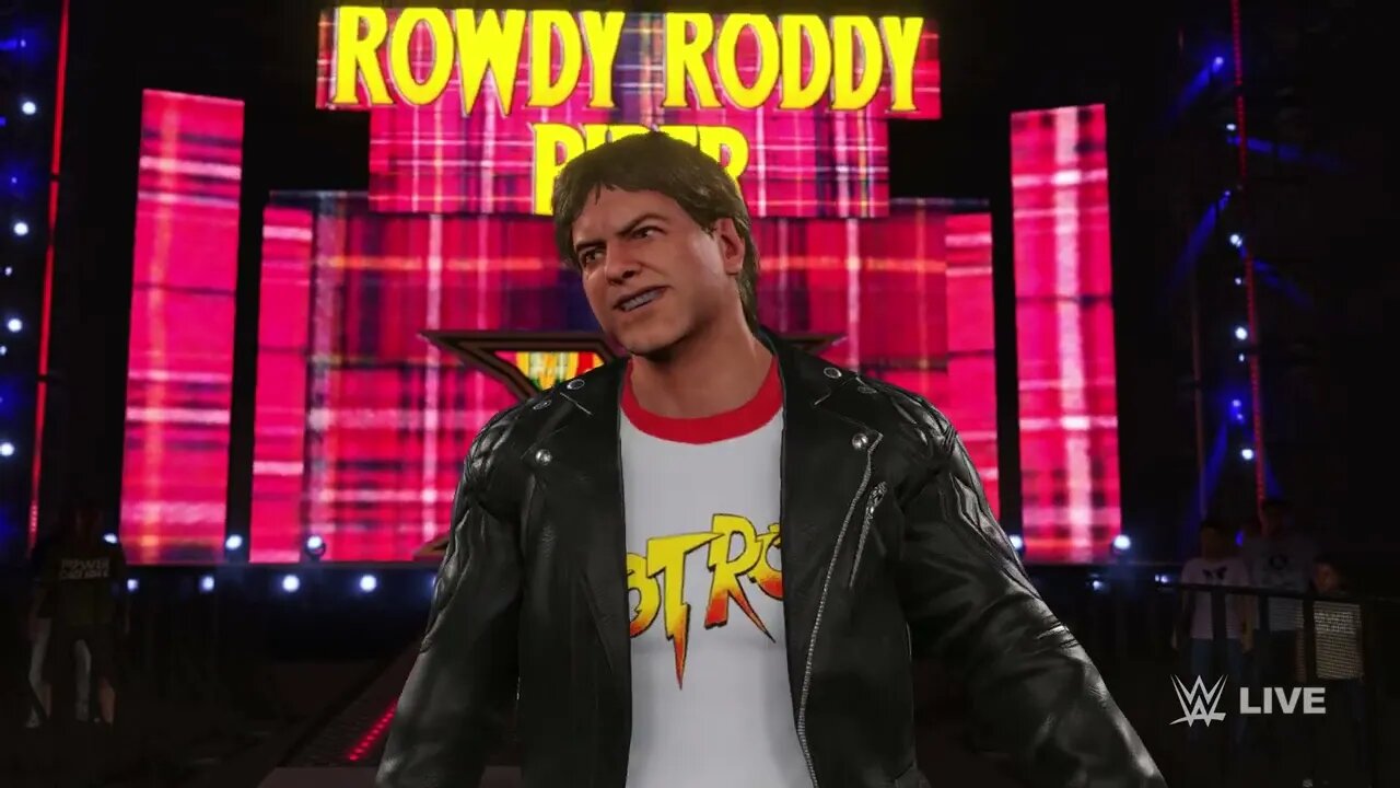 WWE 2k22 Rowdy Roddy Piper Entrance