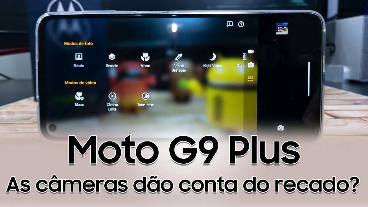 Moto G9 Plus - Teste de Câmeras