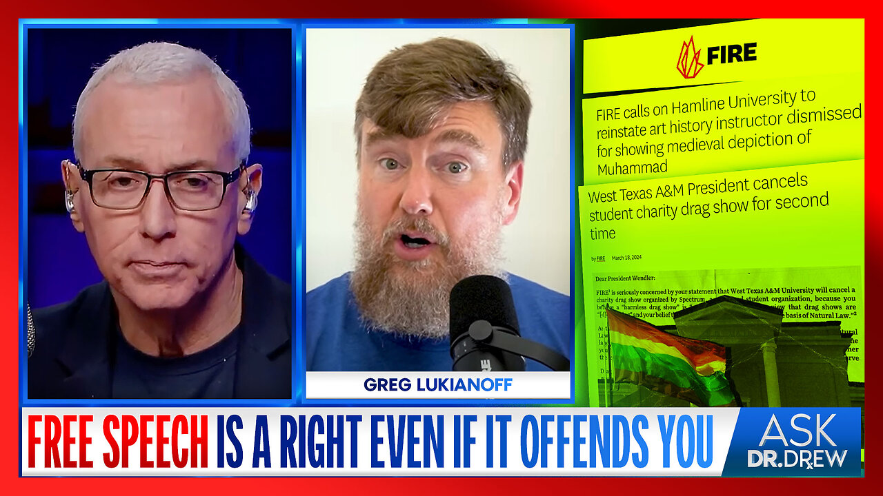 Why “Free Speech” Means Defending Drag Shows AND Conservative Judges w/ Greg Lukianoff & Warren Smith – Ask Dr. Drew