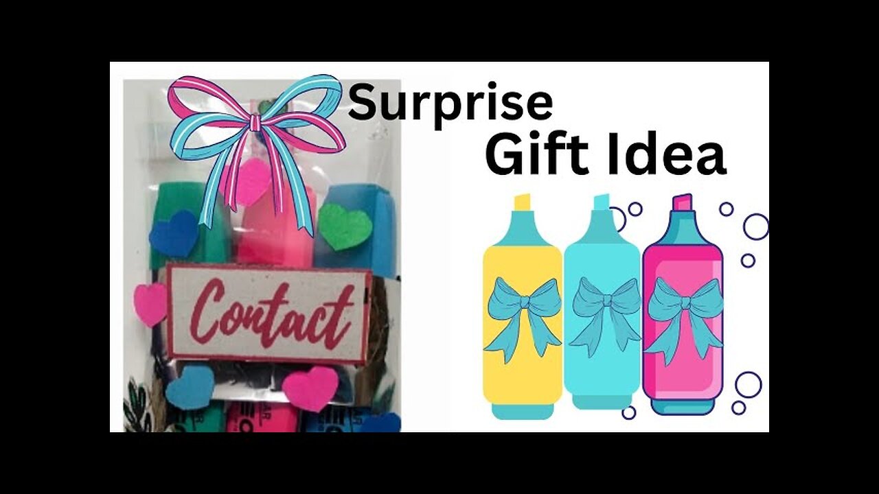 Surprise gift | cute gift idea || gift for bff || what is inside the box | gift diy ideas |Easy gift