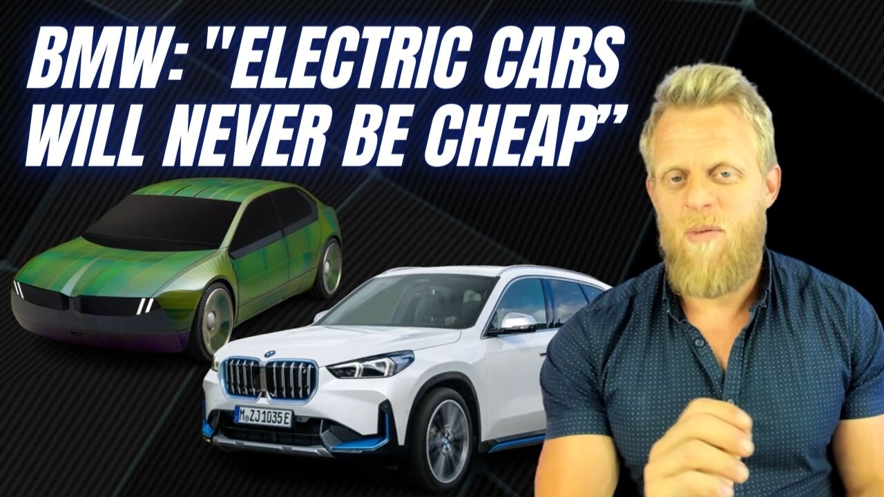 BMW ignores sodium batteries; CEO says EV's will NEVER be cheap