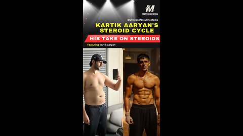 Kartik Aaryan's Steroid Cycle: His Take on Steroids #KartikAaryan #SteroidCycle #Fitness