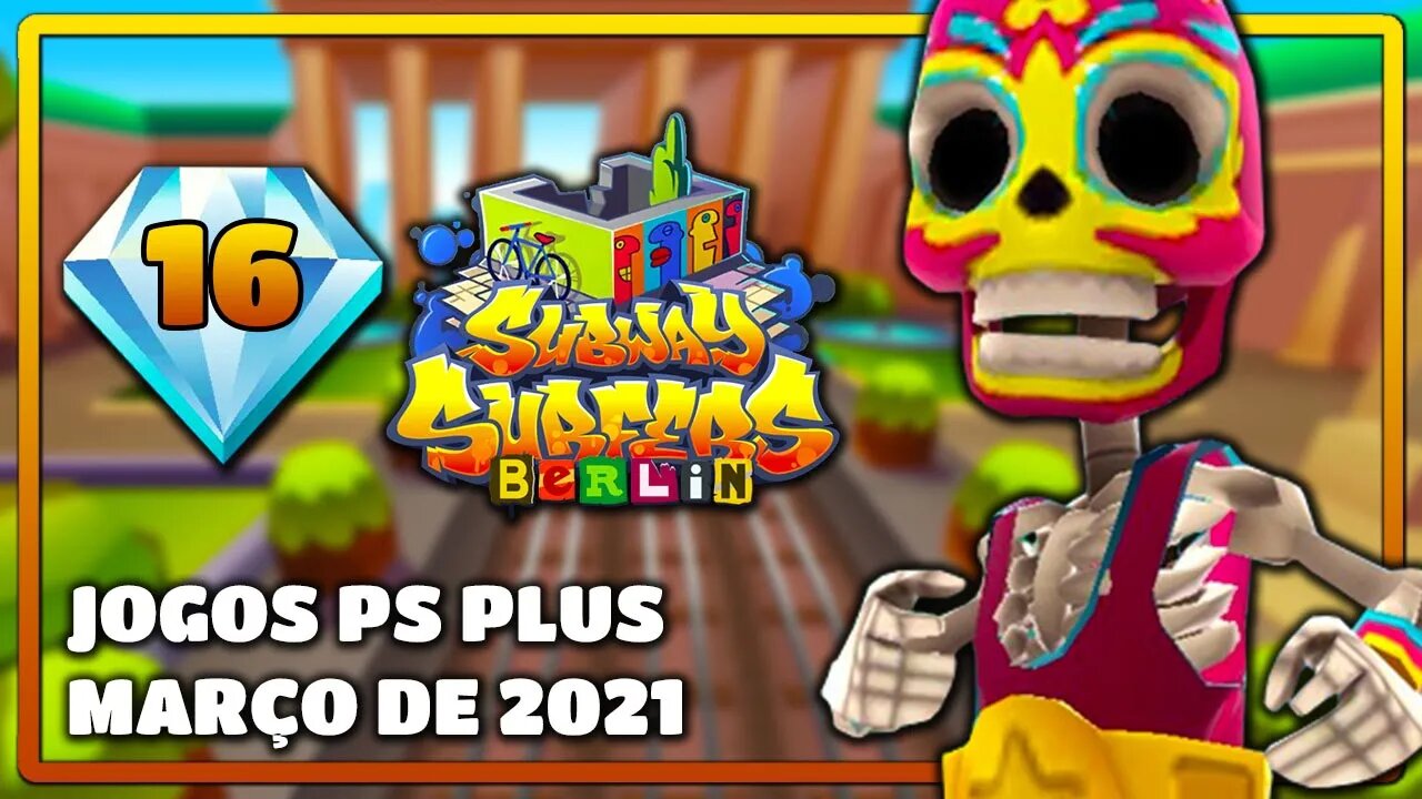 Subway Surfers Berlim 2021 | Caçada Sazonal | Jogos PS Plus Março