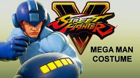 Mega Man Costume - Street Fighter V Ryu Gameplay (PS4)