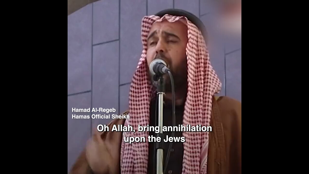 VIDEO: "Oh, Allah, destroy the Jews and their supporters!" - Hamas in their own words