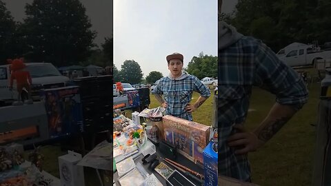 HOW MUCH NOW FOR THIS RETRO GAME AT THE FLEA MARKET!!!