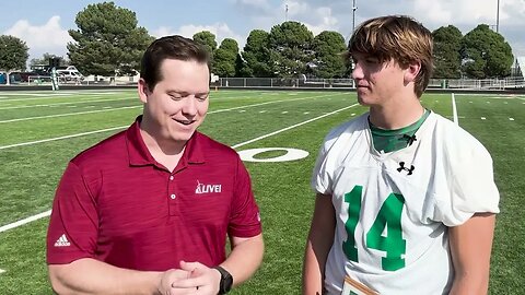 Carpet Tech Player of the Week for Week 10 Wall's Gunnar Dillard