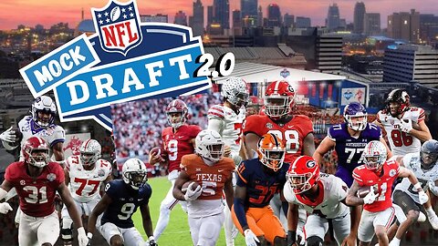NFL MOCK Draft 2.0 | NFL News + Fantasy!!!