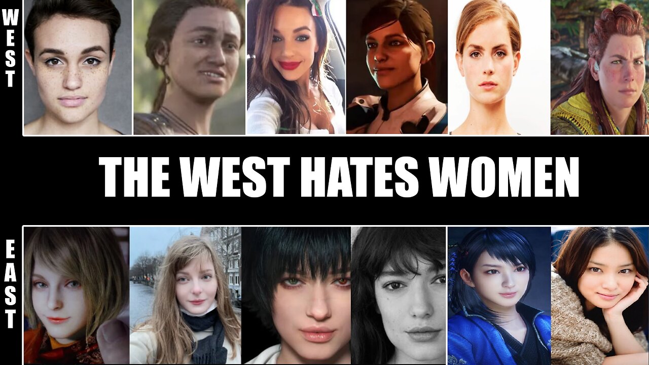 Western developers ugliest depiction of Women in Video Games.