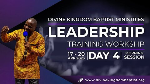 Lay Pastors | Leadership Training Workshop | [Day 4 | Bishop R. I. Chinyanganya]