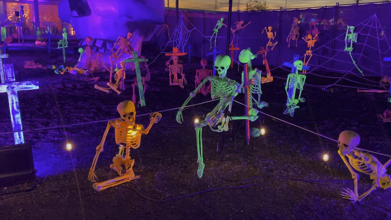 Halloween Illumi Light show