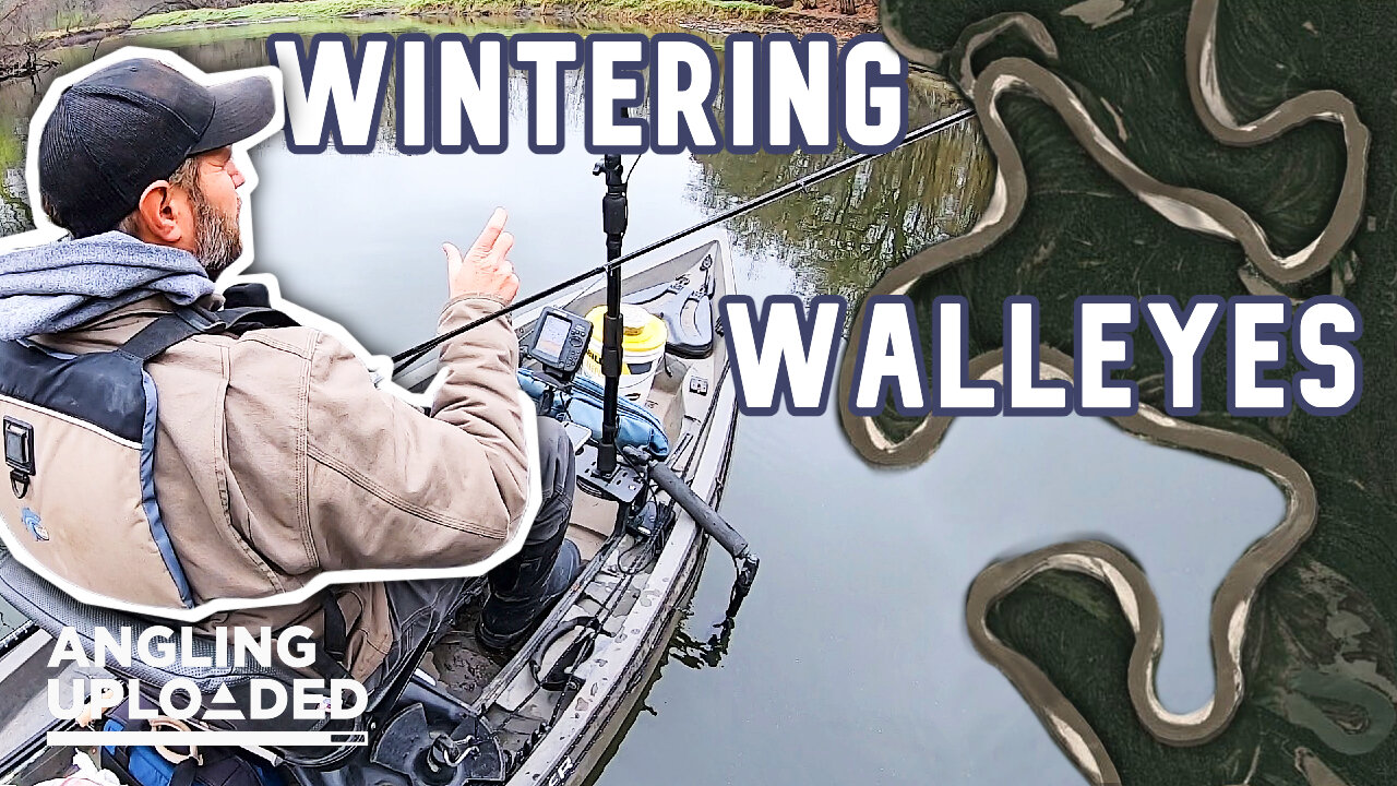 Fishing River Bends for Wintering Walleyes