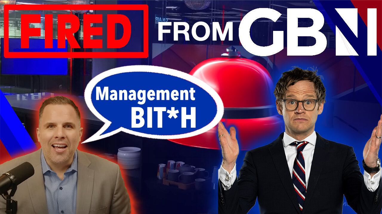 SACKED by GB News - The Mark Dolan Show Announcement