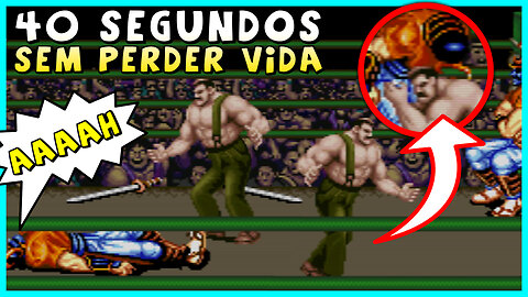 COMO DERROTAR SODOM RAPIDAMENTE E SEM APELAR (Final Fight Snes)