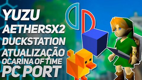 Atualização para o Yuzu, Duckstation e Aethersx2 | Câmera Livre Ocarina of Time PC port