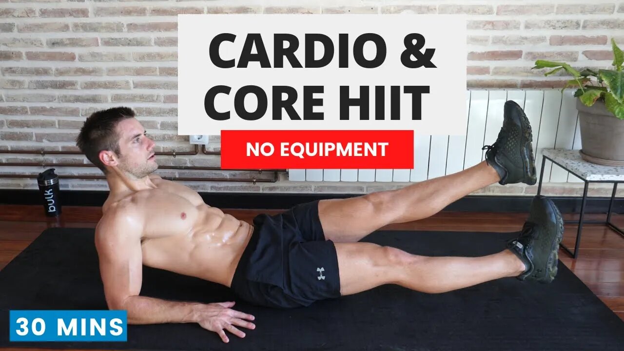 SIX-PACK DAILY ROUTINE | Cardio & Core HIIT Burner to Reveal your ABS | No Equipment 30 Mins