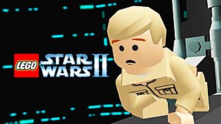 LEGO STAR WARS 2 (PS2) #11 - Luke Skywalker vs. Darth Vader! | Cloud City Trap (Traduzido em PT-BR)