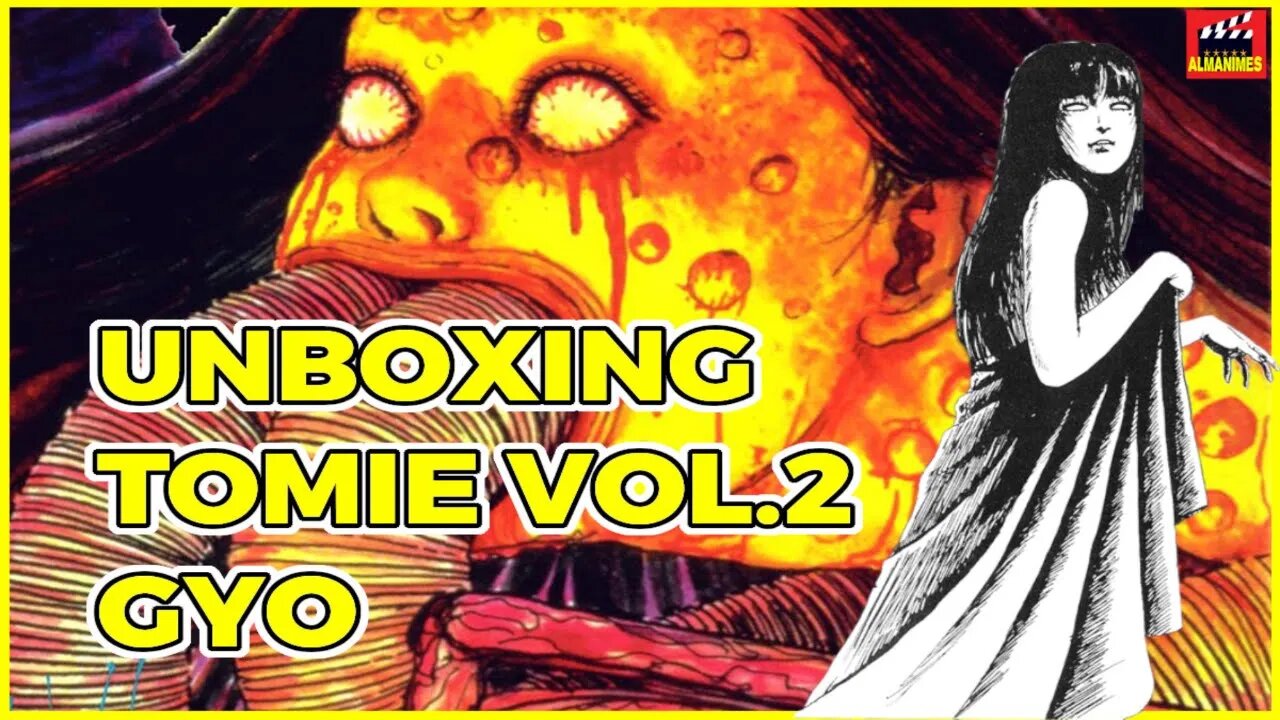 Unboxing Tomie Vol 2 e Gyo de Junji Ito