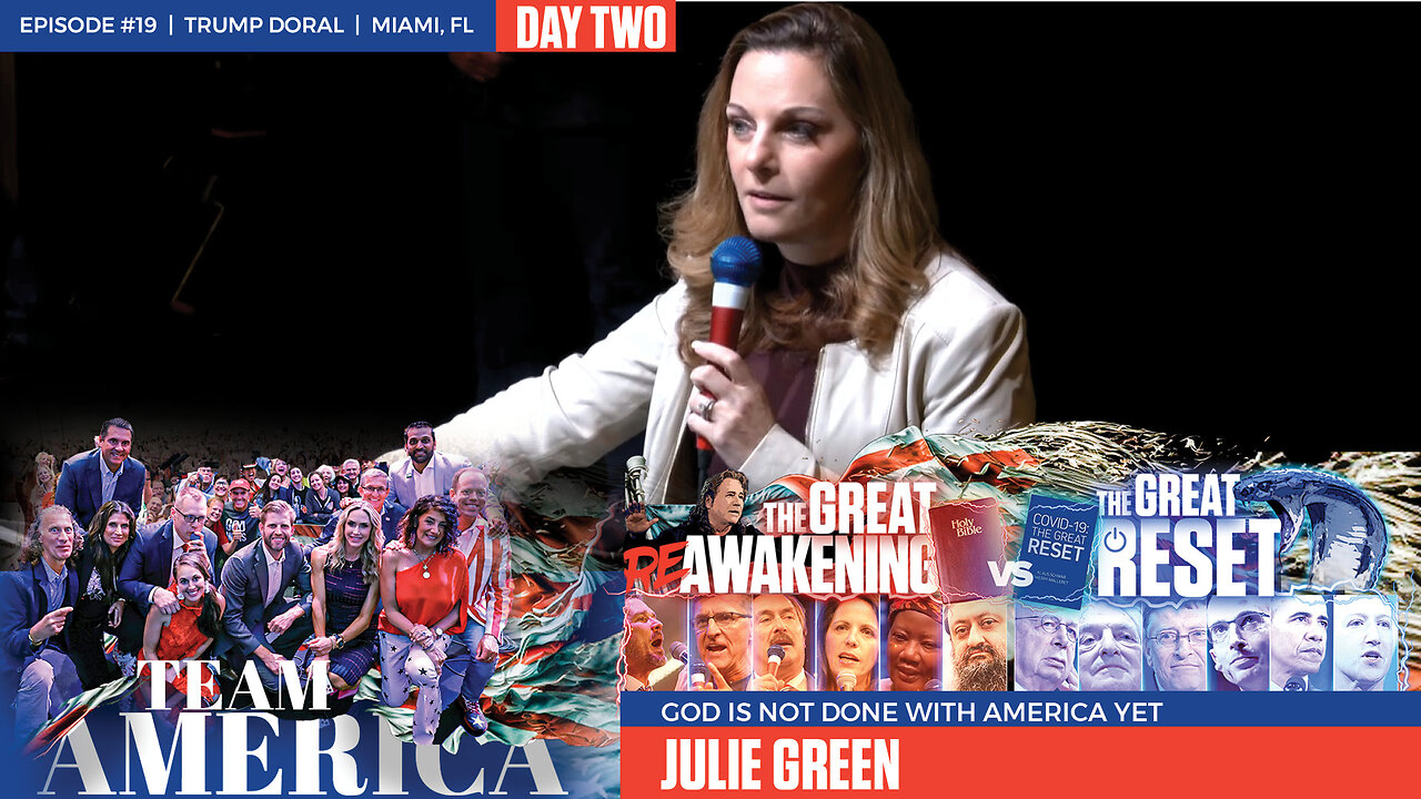 ReAwaken America Tour | Julie Green with Julie Green Ministries | God Is Not Done with America Yet