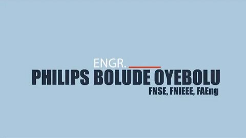 KLM 91ST BIRTHDAY MESSAGE FOR ENGR PHILIPS BOLUDE OYEBOLU FNSE, FNIEEE, FAEng