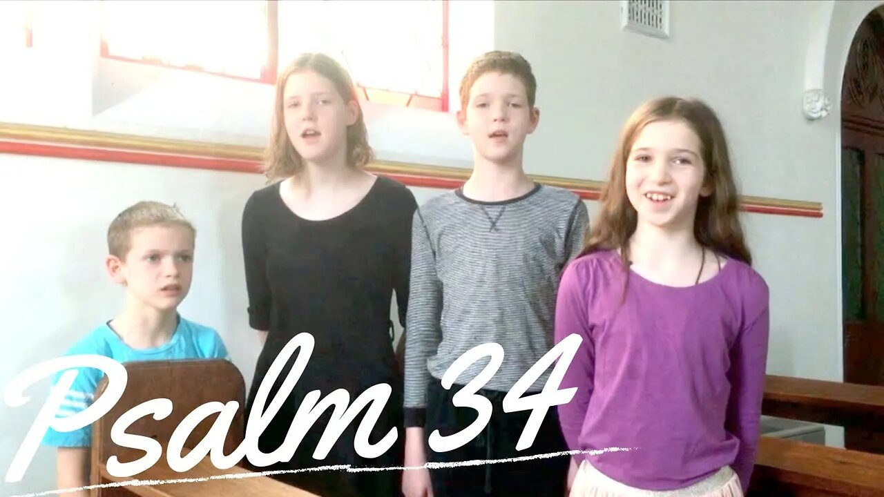 Sing the Psalms ♫ Memorize Psalm 34 Singing “I Will Bless the Lord...” | Homeschool Bible Class