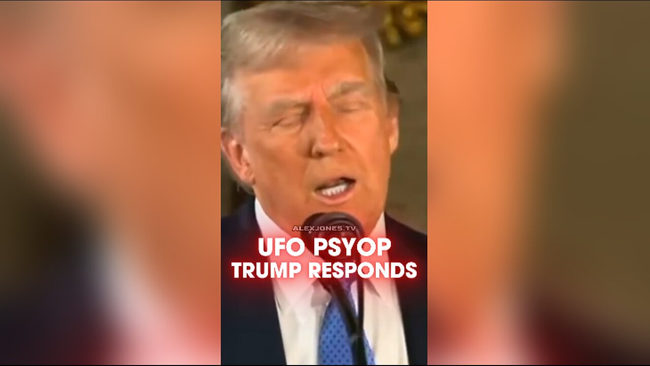 Alex Jones: Biden is Lying, Trump Responds To UFO Psyop - 12/16/24