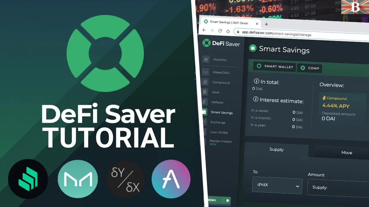 DeFi Saver Full Tutorial: One-Stop Management App for DeFi