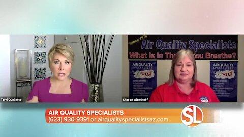 Air Quality Specialists can clean the air that you breathe inside your home