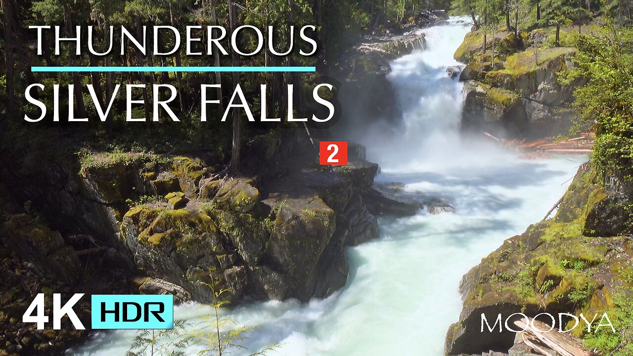 Nature Video - Inner Purification - Thunderous Falls in HDR