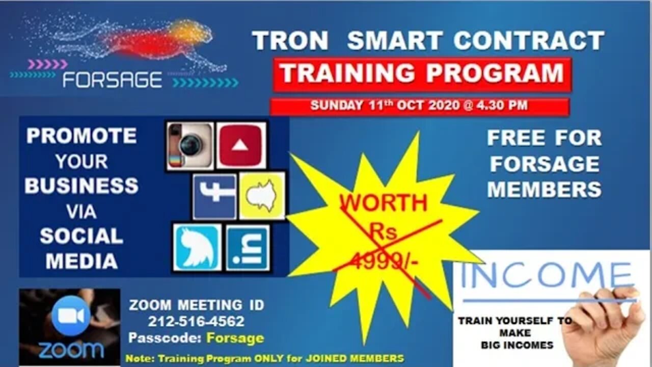 Forsage Training Program 11OCT2020