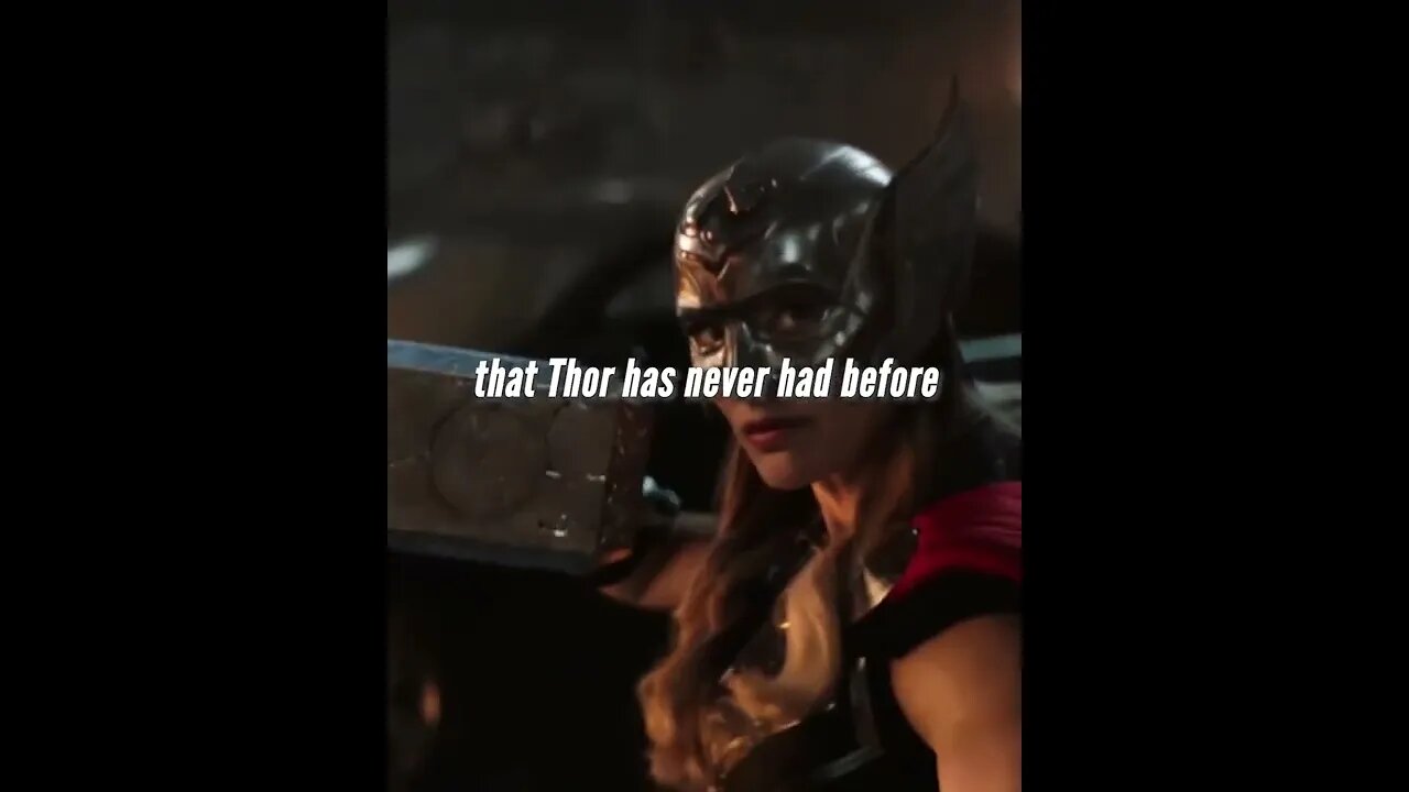 Thor: Love and Thunder - Jane Foster New Skill Reveal!